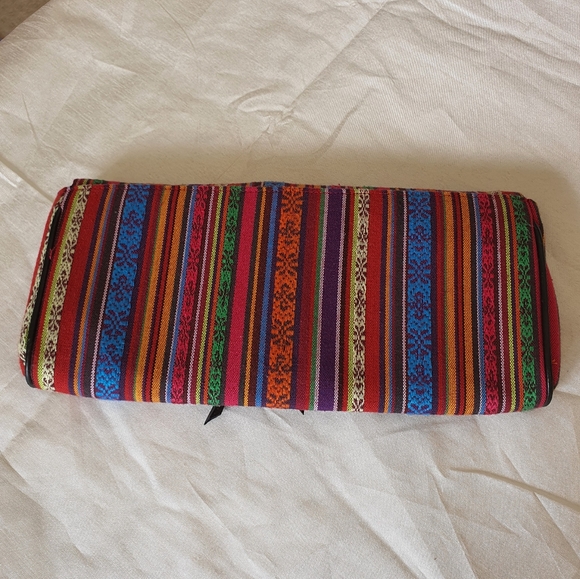 LONDON REBEL Multicolour Woven Clutch Bag - Picture 10 of 16
